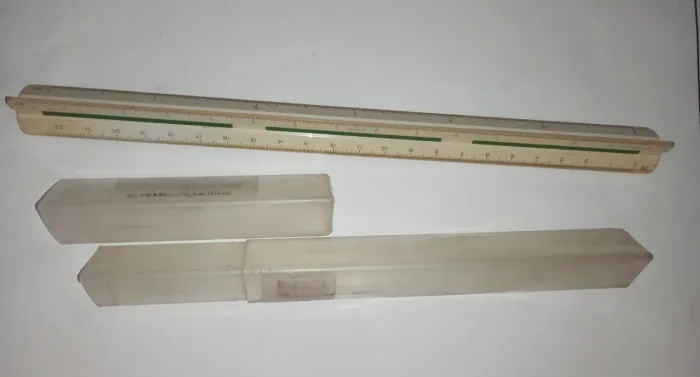 Escalímetro para desenho técnico 