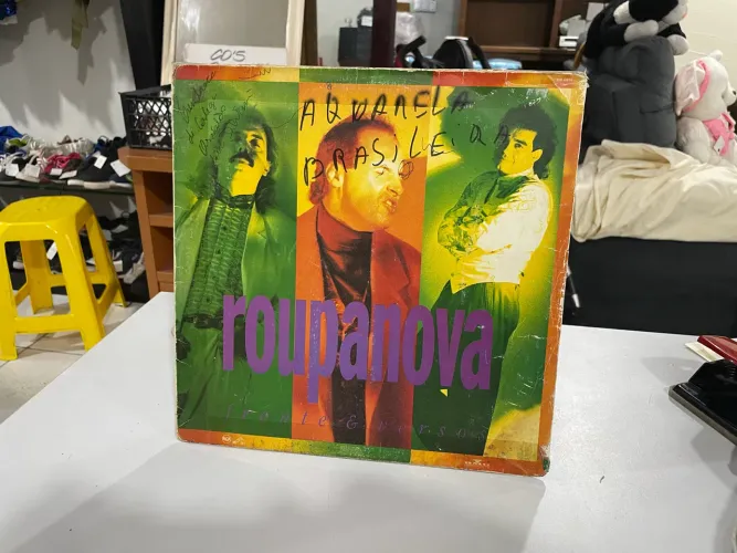 Disco de Vinil Roupa Nova Frente e Versos