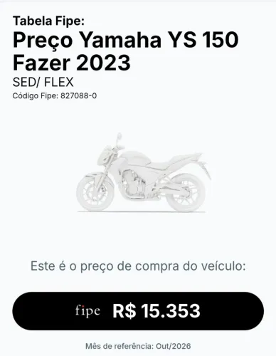 FAZER YS 150 SED
