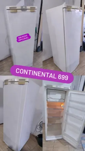 Geladeira continental impecável funcionando perfeitamente só 699