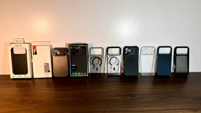 Conjunto de 10 (DEZ) capas cases para Iphone 17 pro max