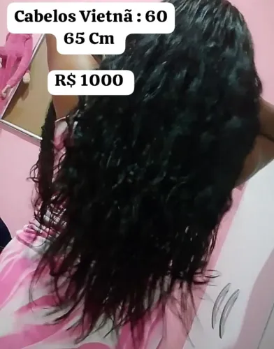 Mega hair Vietnã 60 65 Cm