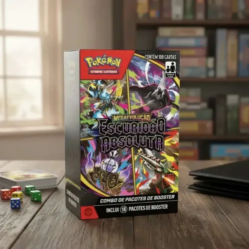 Combo de booster - Escuridão Absoluta 18 packs - Pokémon TCG