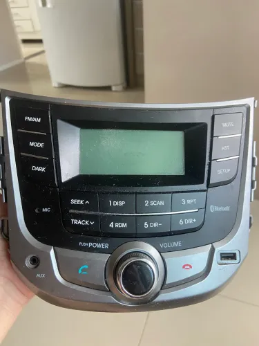 Rádio Som Bluetooth Hyundai hb20, 2014. 