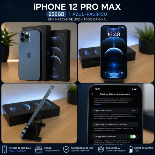 iPhone 12 Pro Max , sem marcas de uso!