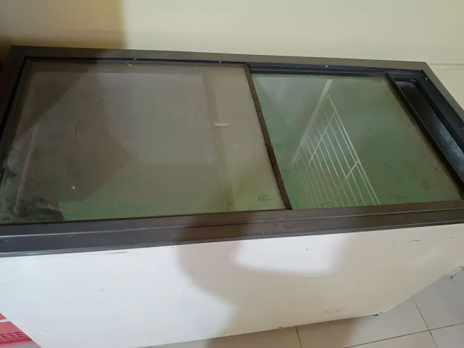  Vendo Freezer tampa de vidro