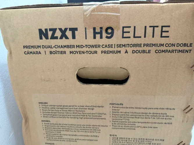 GABINETE GAMER NZXT H9 ELITE, PRETO, CM-H91EB-01