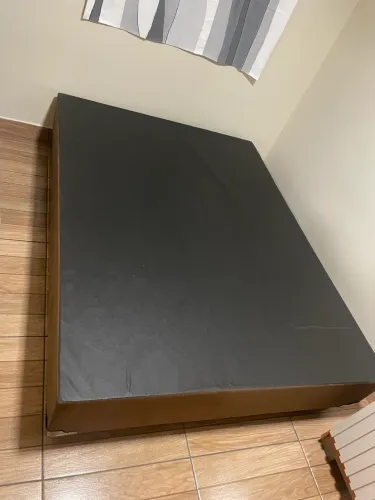 Base cama box casal