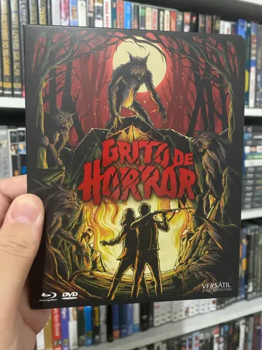 Blu-Ray Grito de Horror Edição de Colecionador Versátil Home Vídeo