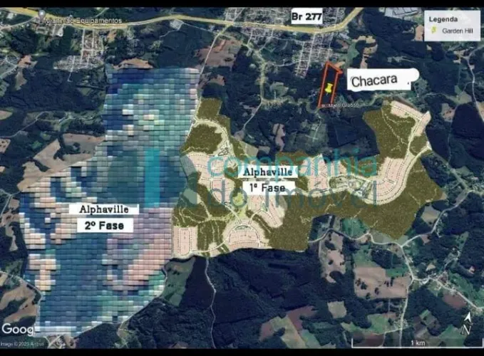 Área de 66.000m² Ferraria, Campo Largo
