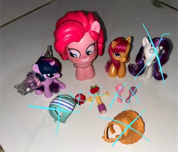 Pequeno lotinho My Little Pony (DESCRIÇÃO!!!!!)