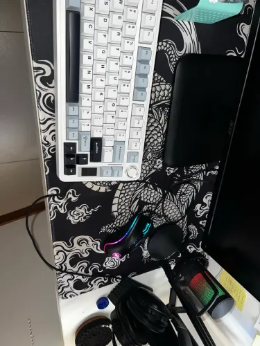 pc gamer com kit de teclado e mouse