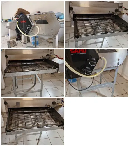 Forno de pizza industrial