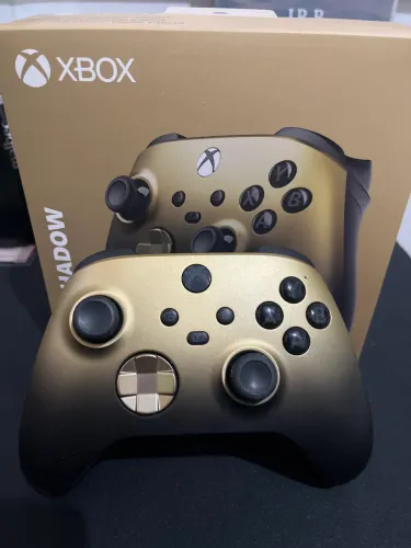 Controle Xbox Gold Shadow Special Edition