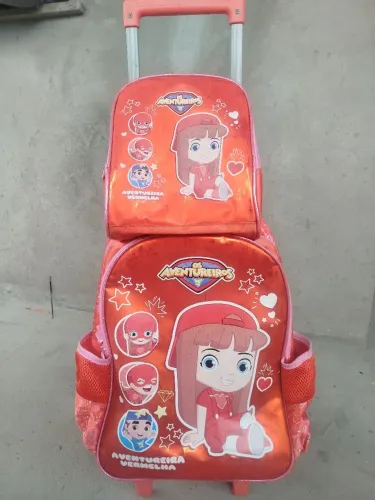 Kit Mochila + Lancheira OS AVENTUREIROS