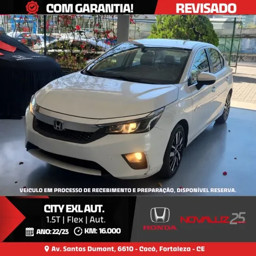 Honda City Hatchback EXL 1.5 Flex 16V Aut. 2023