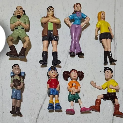 Trilha do Tesouro Rock Animal - 8 personagens - Recreio