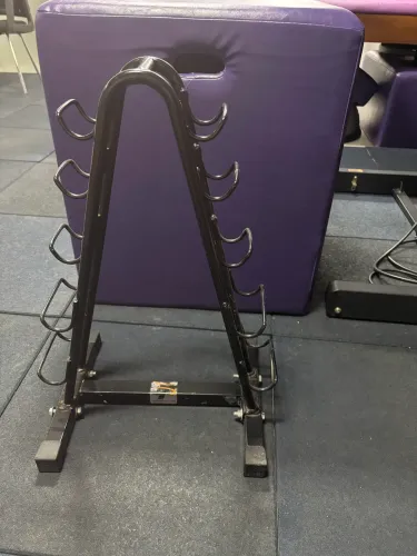 Expositor para Halteres 5 Pares - Suporte em Metal Novo