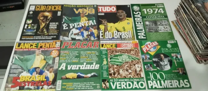 Revistas Futebol 8 Edições