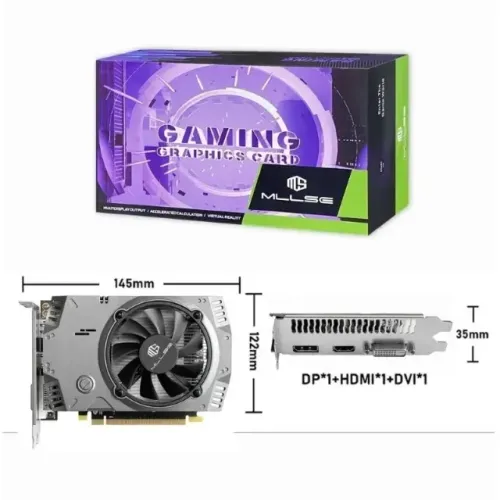 Placa de video rx550 4gb ddr5 128bit