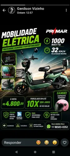 Bicicleta Elétrica