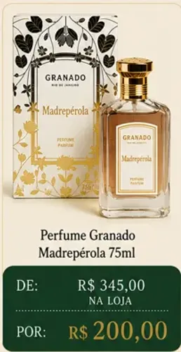 Perfume Granado Madrepérola