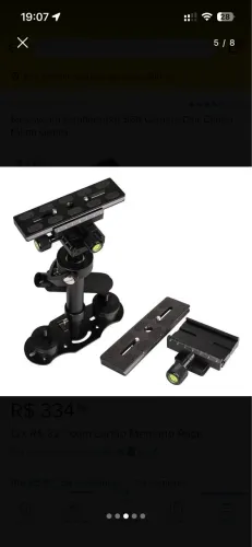 Steadycam Estabilizador S60 Camera canon, sony e nikon