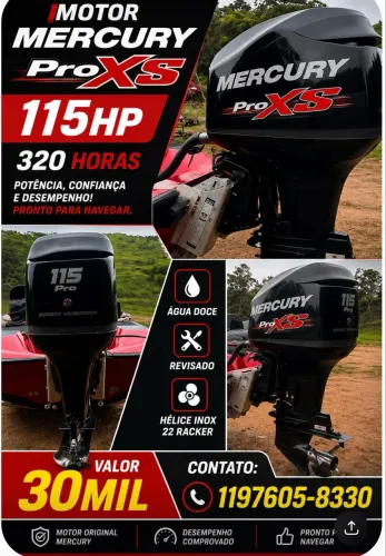 Motor de popa Mercury ProXs 115hp