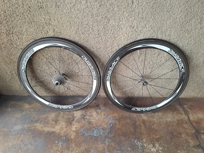 Rodas shimano Dura ace tubular