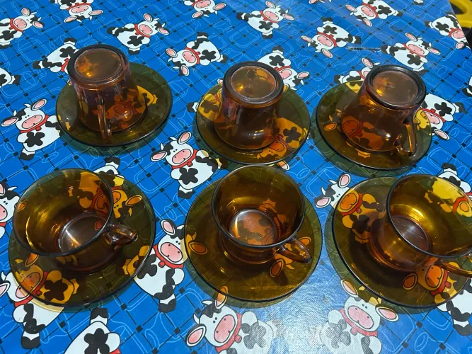 Conjunto de xícaras duralex