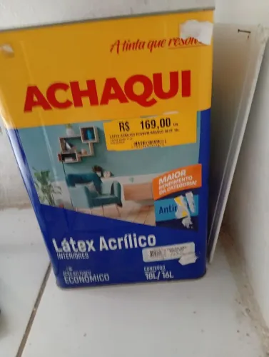 Tentar achar aqui látex acrílico interiores