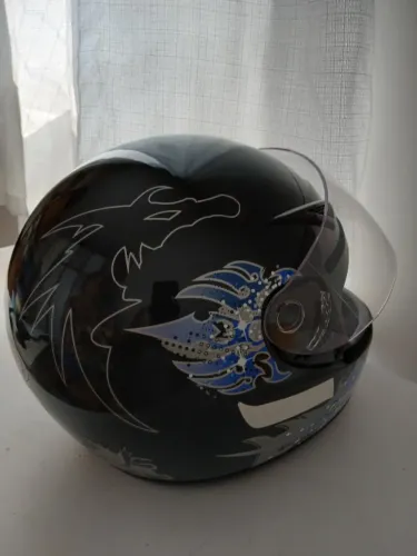 Capacete para motociclista