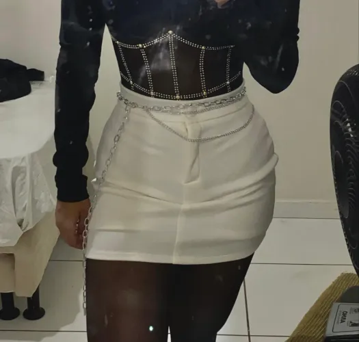 Saia branca P