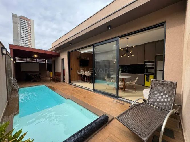 Casa em Condomínio para aluguel no Praça das Árvores, Ribeirão Preto, SP, 3 quartos, 3 suí