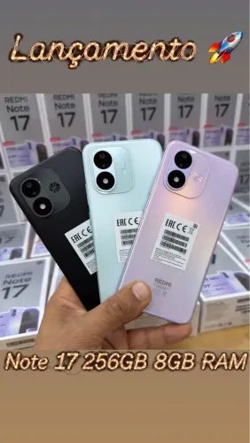 NOTE 17 256GB 8GB RAM LANÇAMENTO