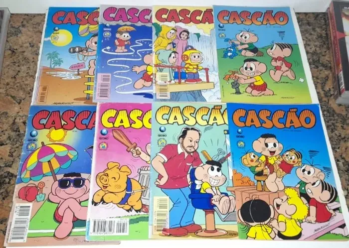 Cascão,27 Gibis Raros - Formatinho - Editora Globo/Panini