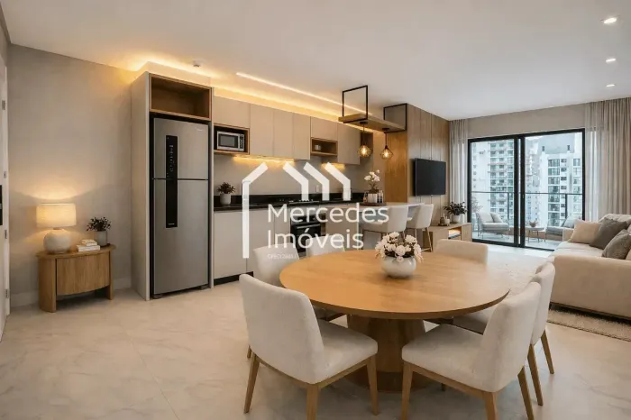 Apartamento para locação 2 Quartos, 2 Suites, 2 Vagas, 101.31M², Praia Brava, Itajaí - SC
