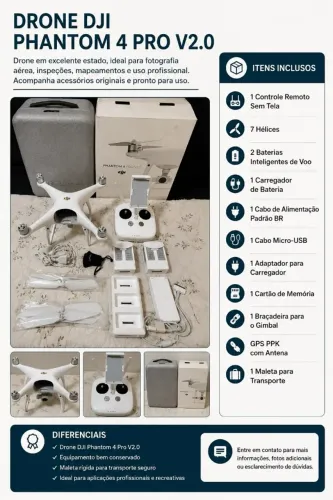 DRONE DJI PHANTOM 4 PRO V2.0