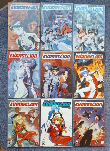 Mangá Evangelion Conrad 23 volumes ótimo estado (Neon Genesis Evangelion)