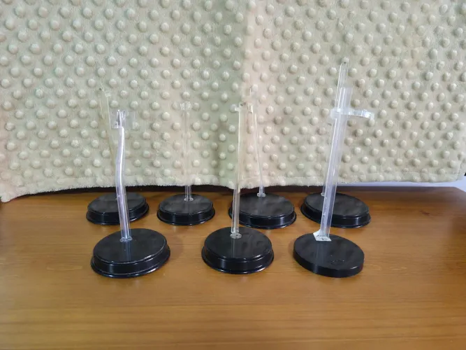 Lote de suportes de boneca barbie e ken