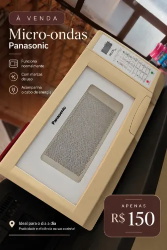 VENDO MICROONDAS 
