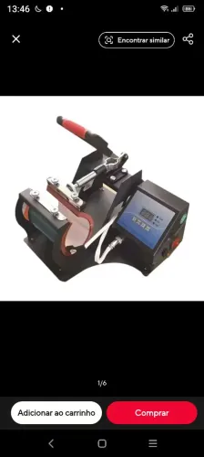 Prensa térmica Sublimação para canecas