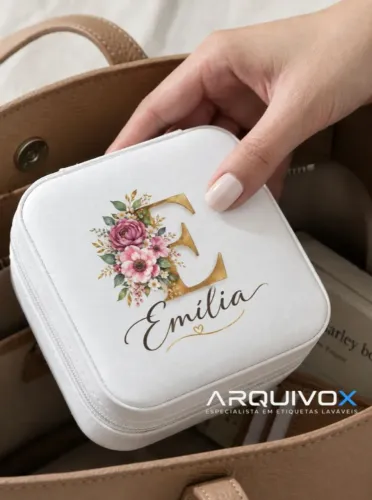 PORTA JOIA PERSONALIZADO 1unidase 10x10cm