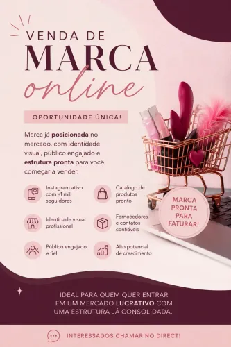 Vendo uma Marca pronta + Instagram ativo