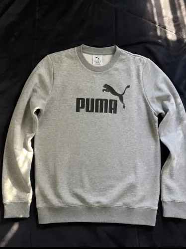 Moletom Puma Original Cinza Tamanho M - Excelente Estado