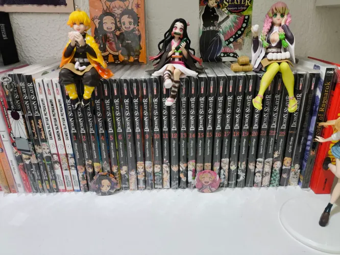 Coleção completa de Demon slayer, vol 1 ao 23