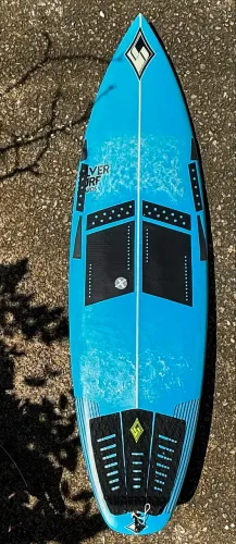 Prancha surf  SILVERSURF 6,1"  33,5 litros  otimo estado EPS 