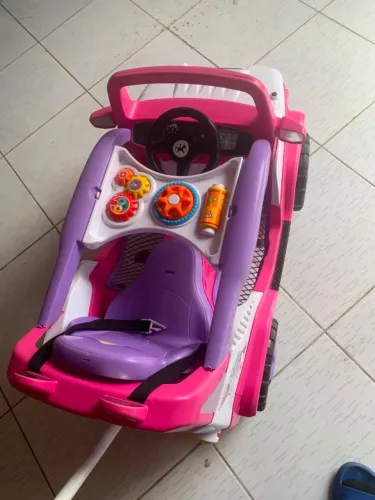 Carrinho Jeep celesita completo com duas rodas reservas