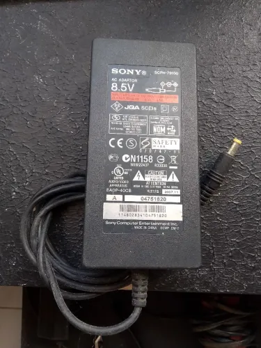 Fonte original da Sony AC adaptor 8.5v PlayStation 2