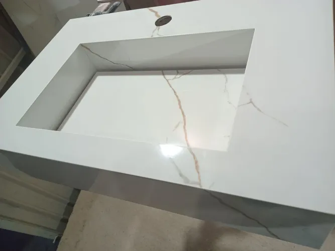 Pia esculpida em ofertas relâmpago ? ?